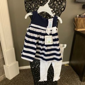 Jillian’s Closet 2 piece 3-6 month girls outfit